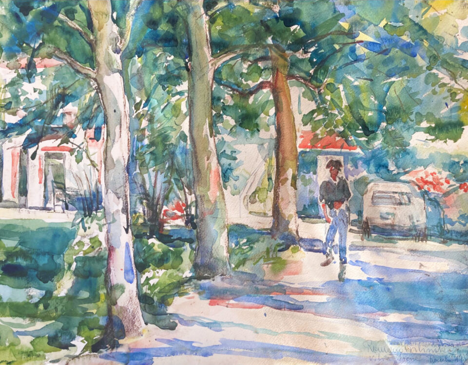 Il giardino di Villa Irene