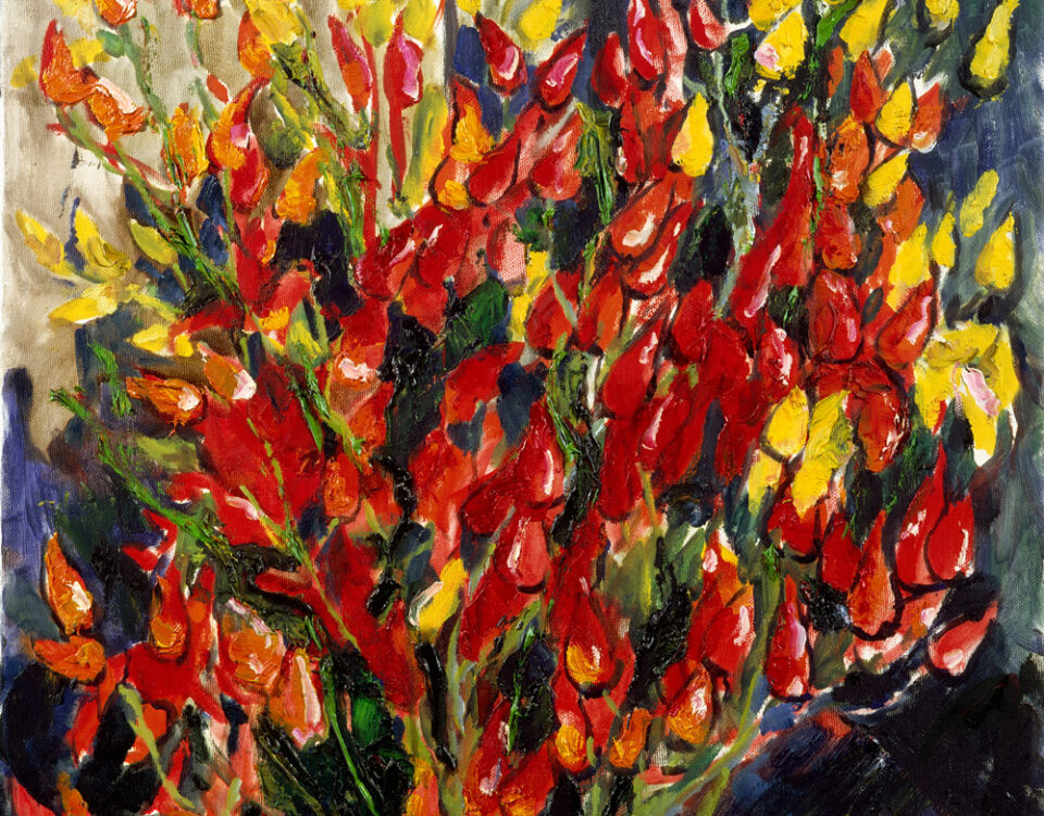 Natura morta di peperoncini